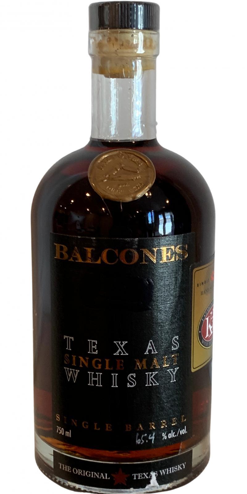 Balcones Texas Single Malt Whisky