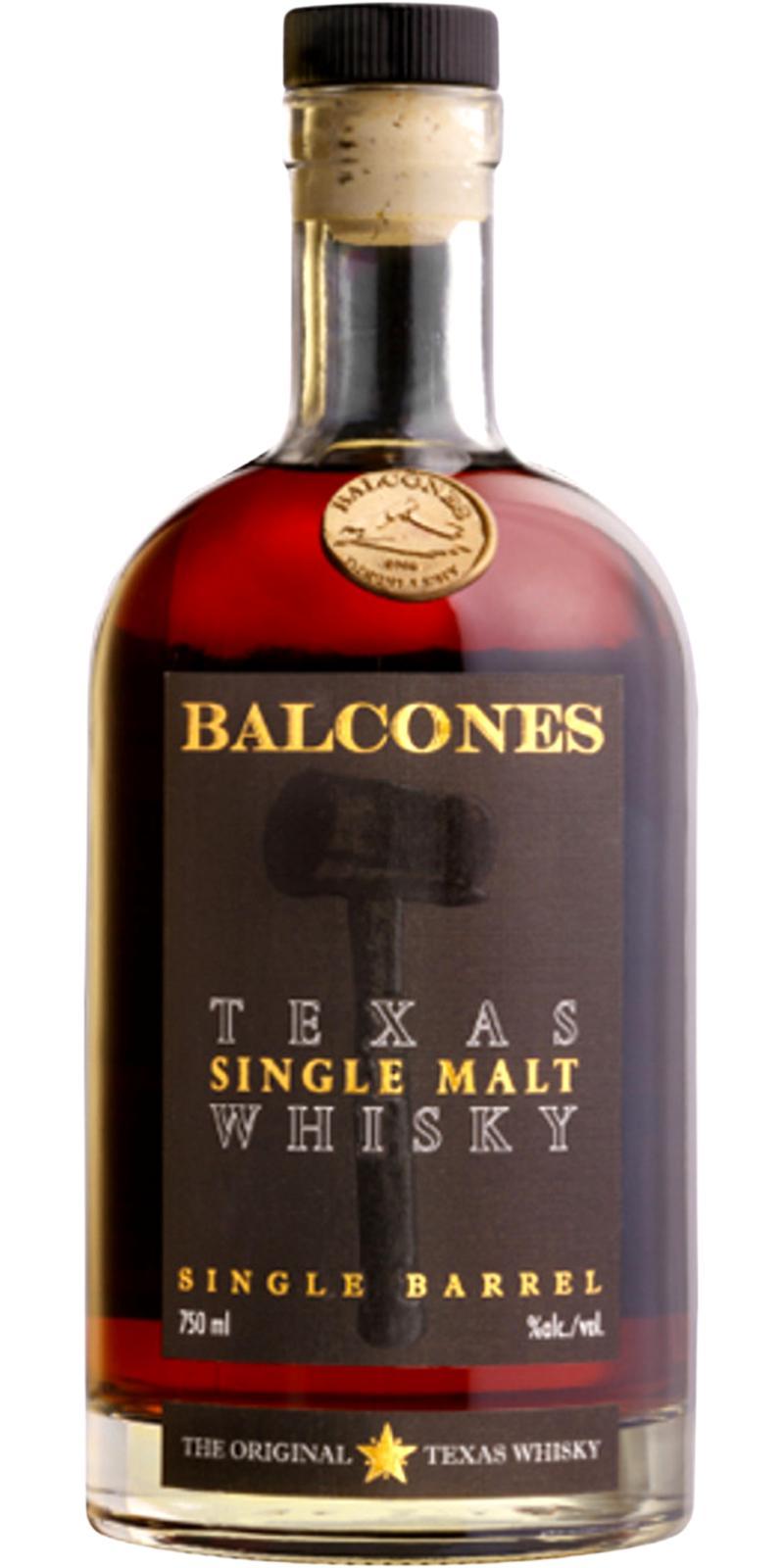 Balcones Texas Single Malt Whisky Single Barrel