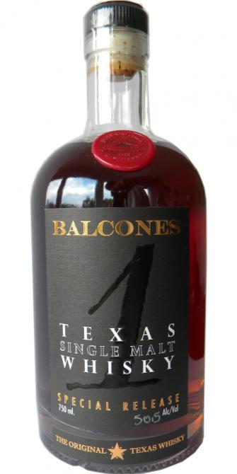 Balcones Texas Single Malt Whisky '1' Special Release