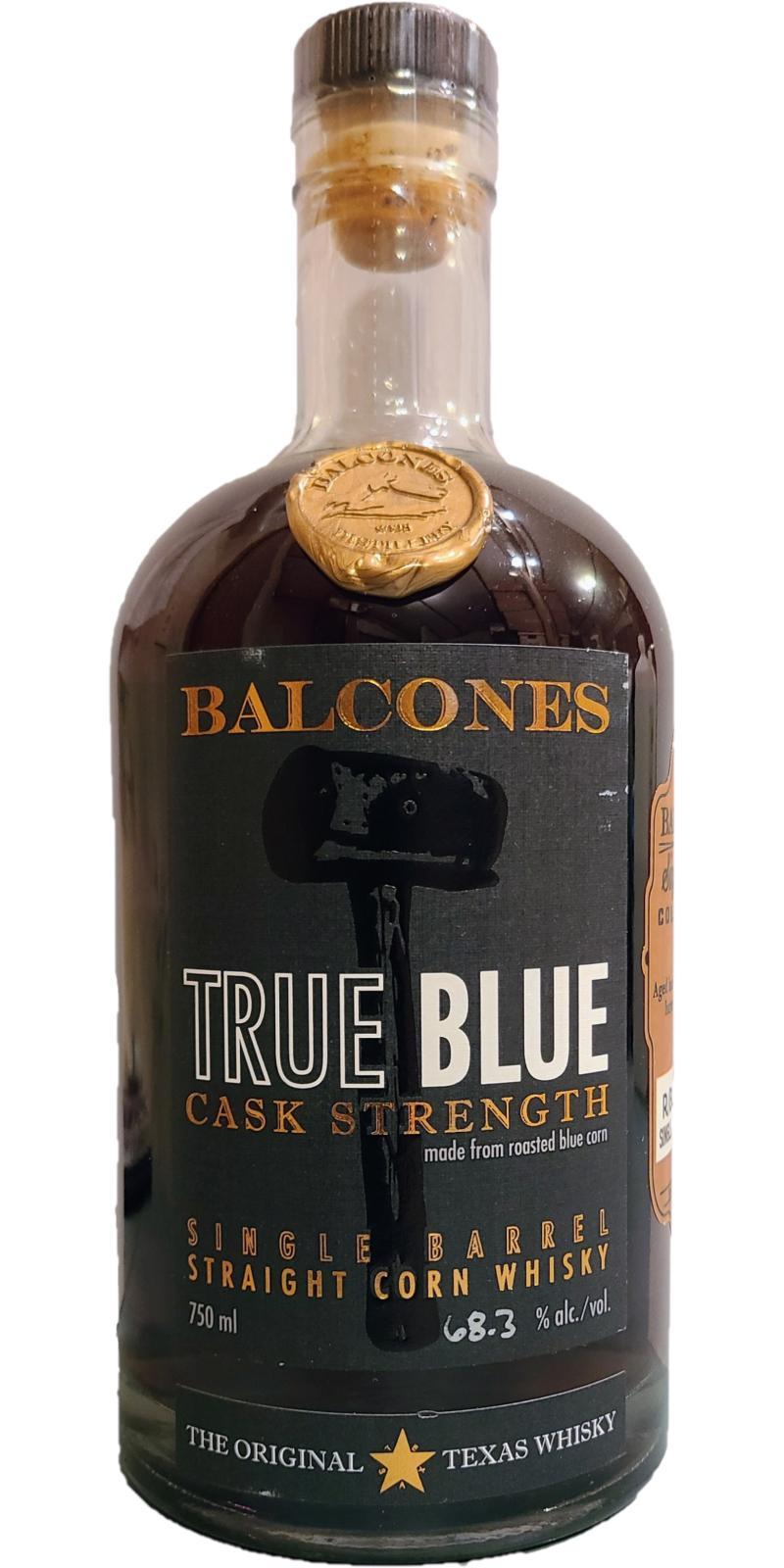 Balcones True Blue Cask Strength