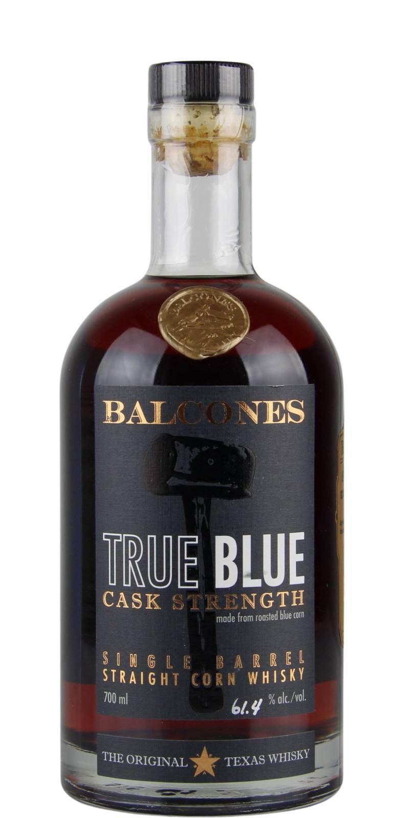 Balcones True Blue Cask Strength - Single Barrel