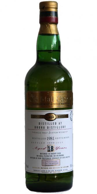 Brora 1981 DL The Old Malt Cask