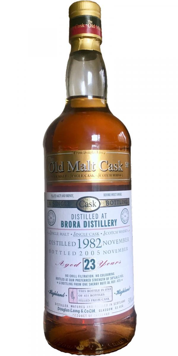 Brora 1982 DL The Old Malt Cask