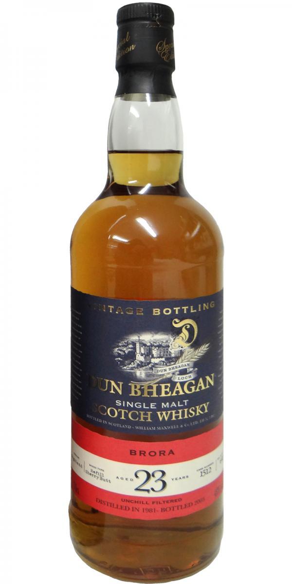 Brora 1981 IM Dun Bheagan