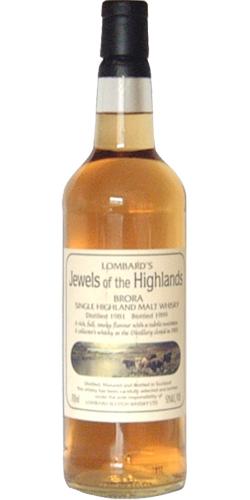 Brora 1981 Lb Jewels of the Highlands