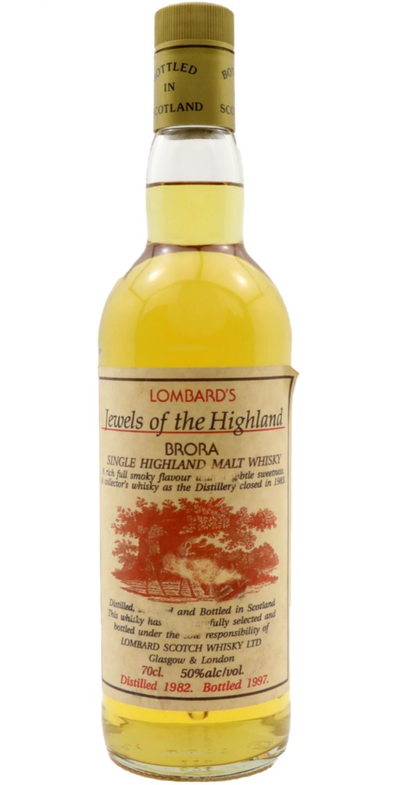 Brora 1982 Lb Jewels of the Highlands