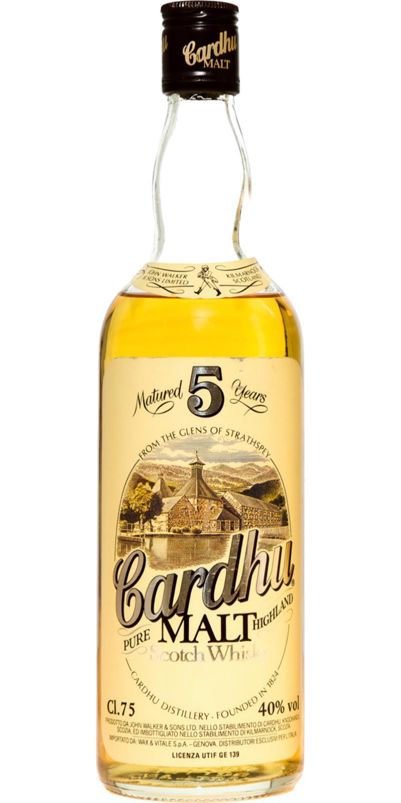 Cardhu 05-year-old Pure Highland Malt