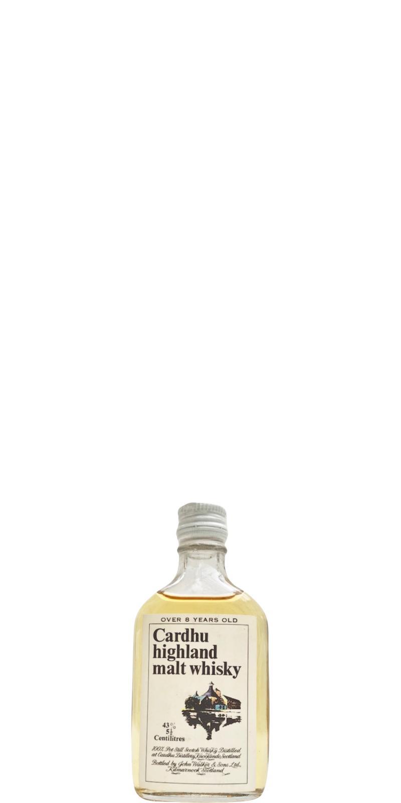 Cardhu 08-year-old Highland Malt Whisky