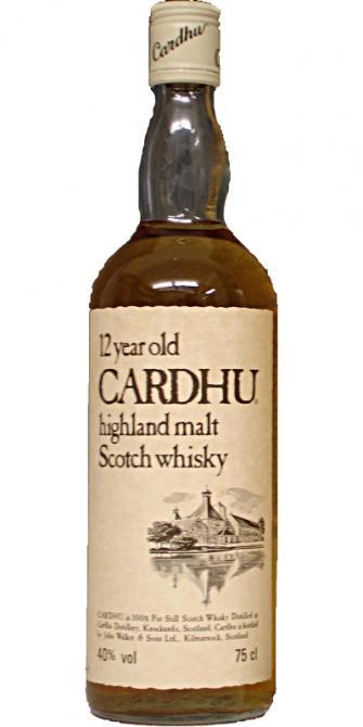 Cardhu 12-year-old highland malt Scotch whisky
