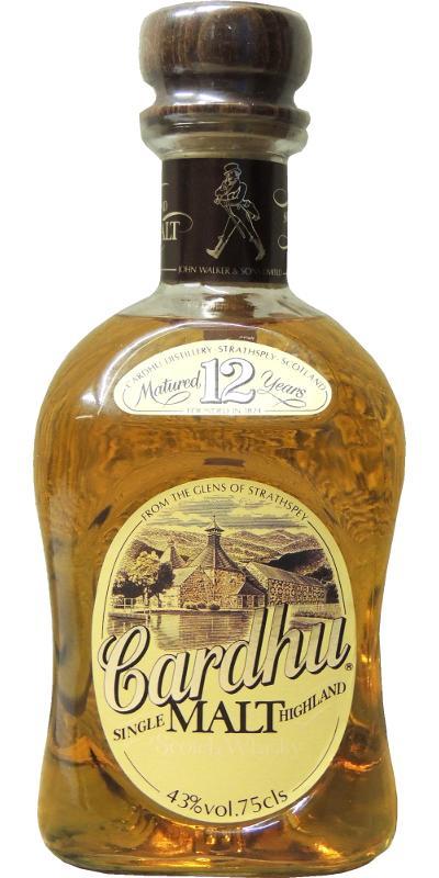 Cardhu 12-year-old Single Highland Malt