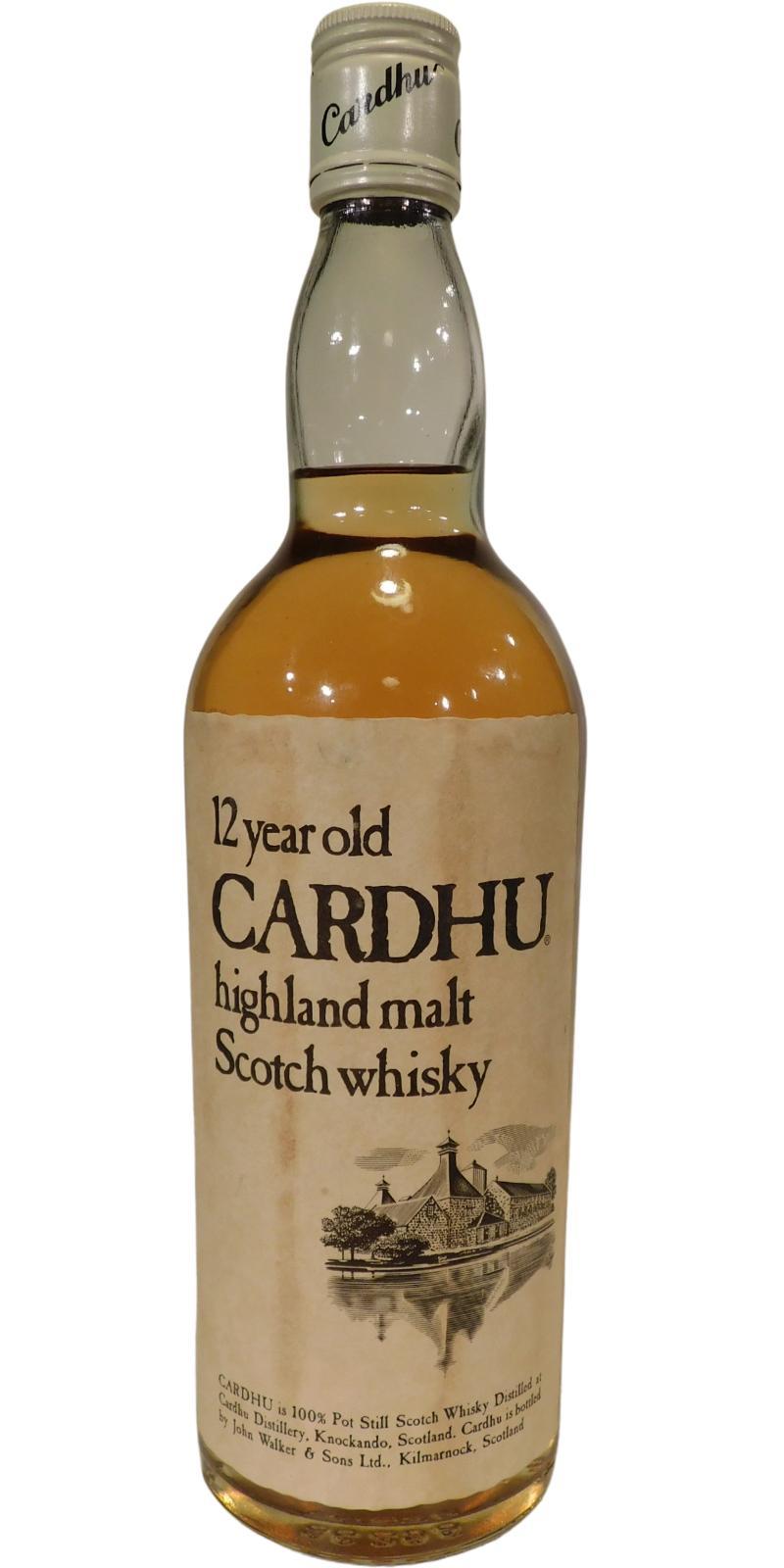Cardhu 12-year-old Highland Malt Scotch Whisky