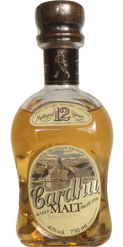 Cardhu 12-year-old Single Highland Malt