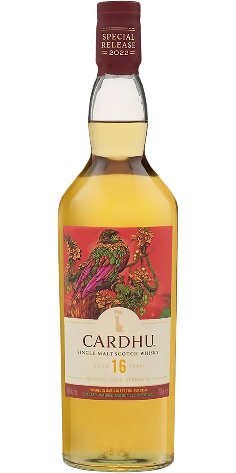 Cardhu 16-year-old Diageo Special Releases 2022