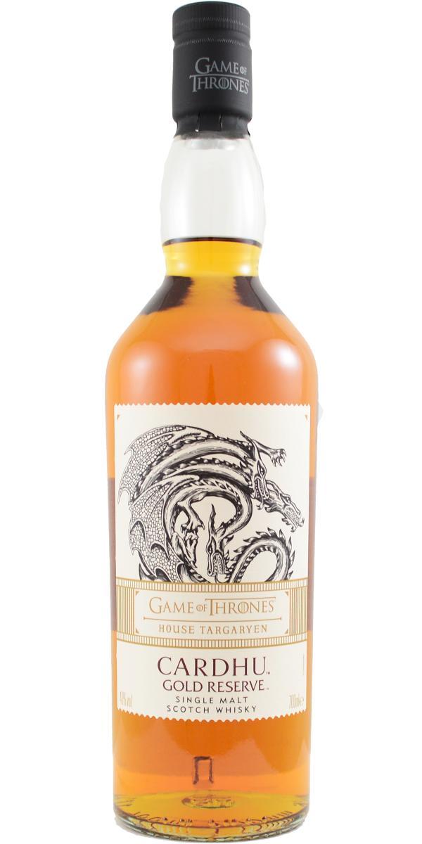 Cardhu Gold Reserve - House Targaryen Game of Thrones