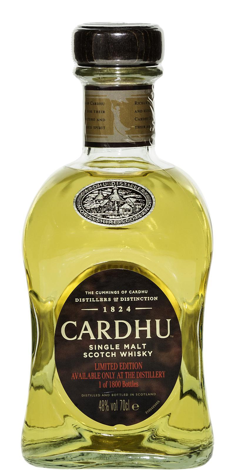 Cardhu Limited Edition Available only at the Distillery