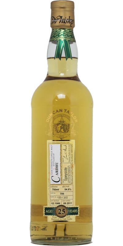 Cardhu 1986 DT Rare Auld