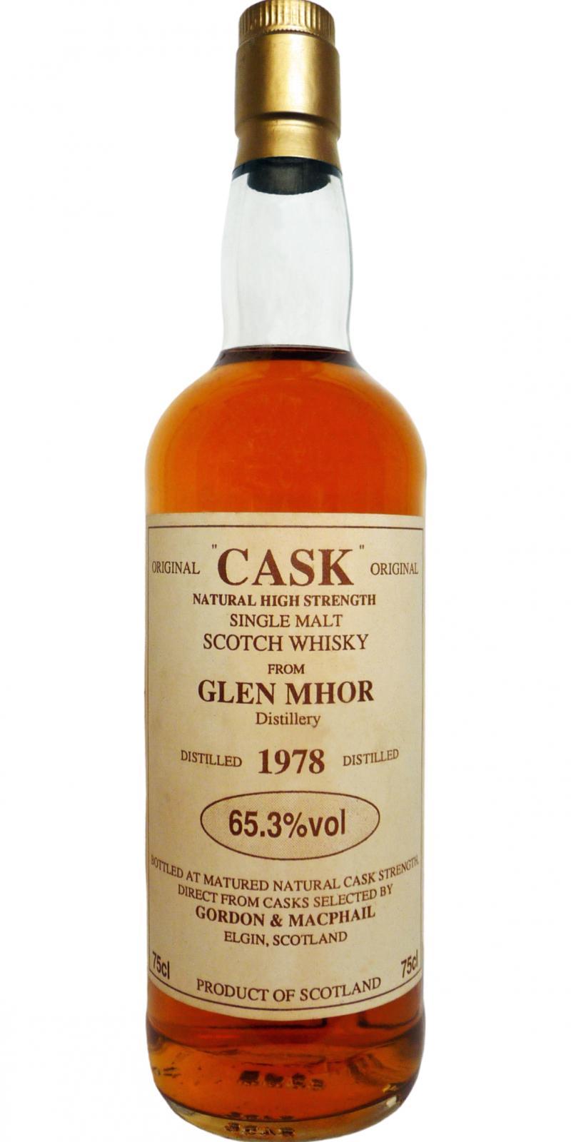 Glen Mhor 1978 GM Original Cask Strength