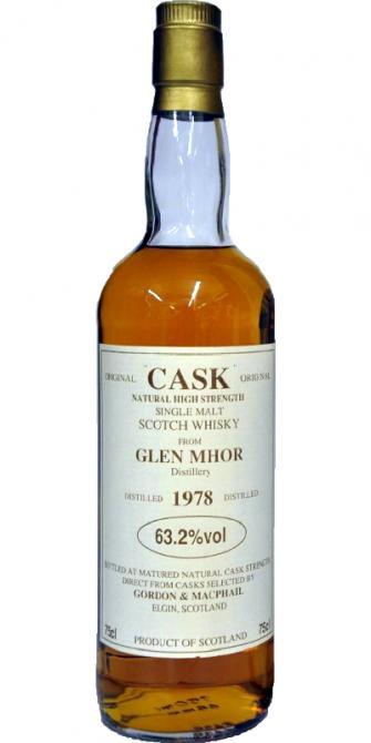 Glen Mhor 1978 GM Original Cask - Natural High Strength