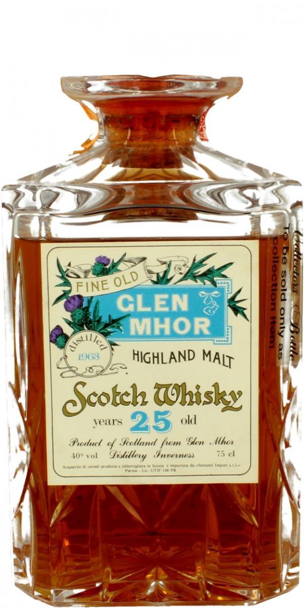 Glen Mhor 1963 Ses Fine Old Higland Malt