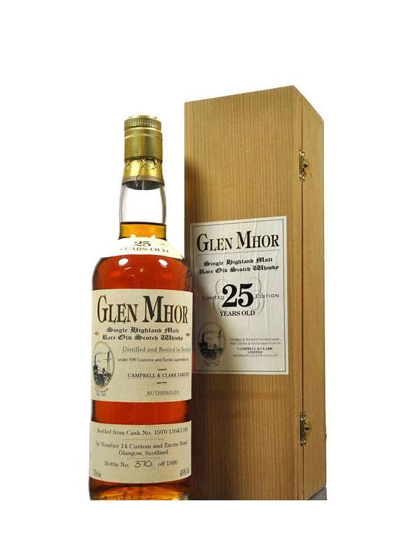 Glen Mhor 25-year-old Ses Fine Old Higland Malt