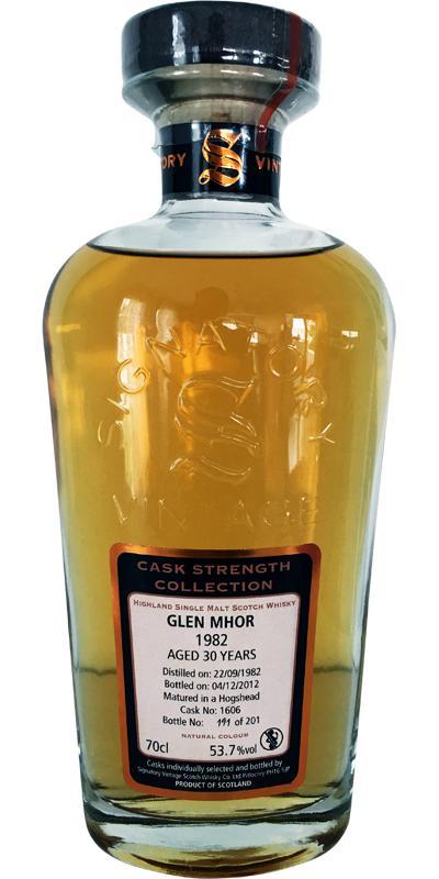 Glen Mhor 1982 SV Cask Strength Collection