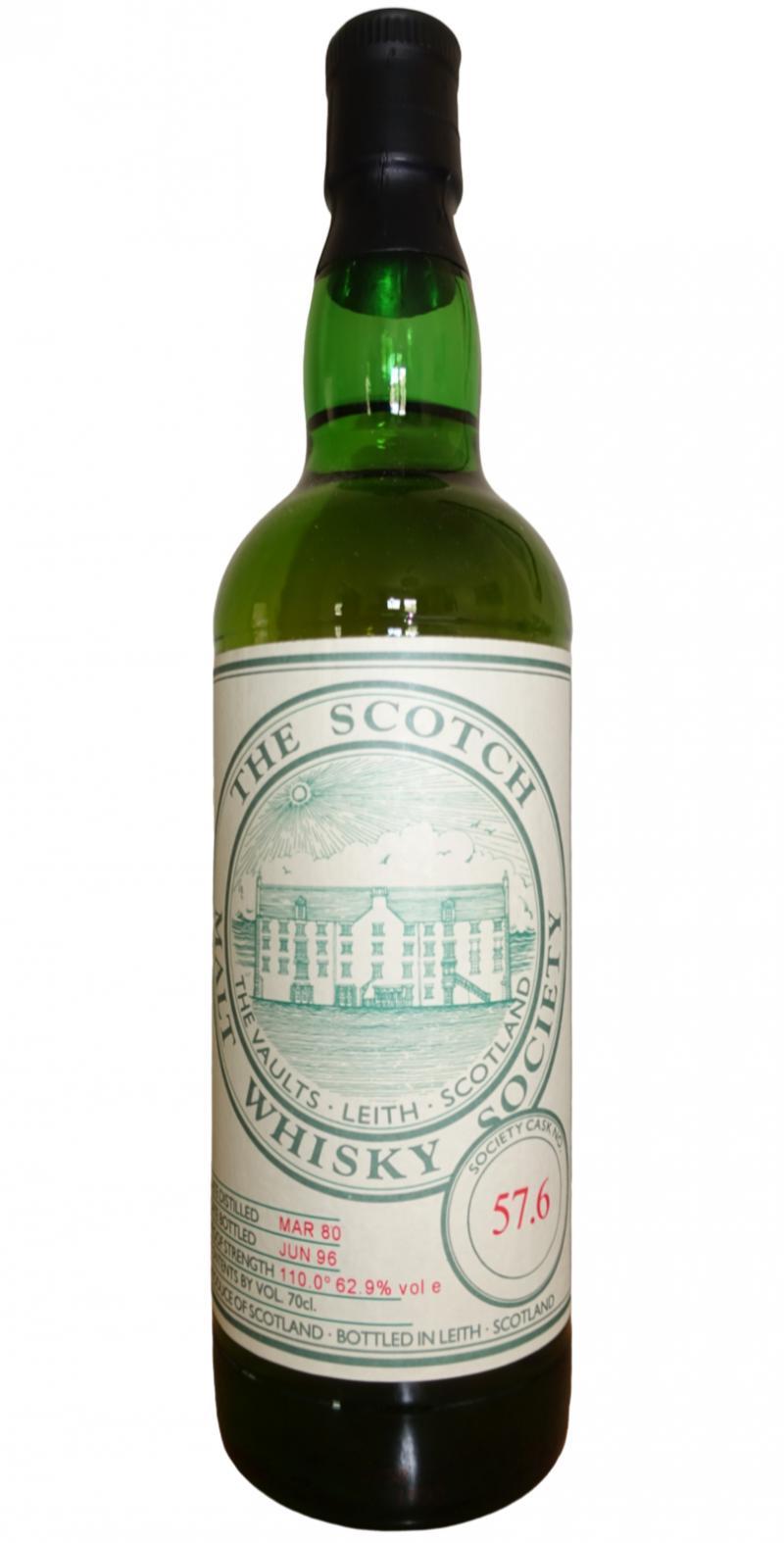 Glen Mhor 1980 SMWS 57.6
