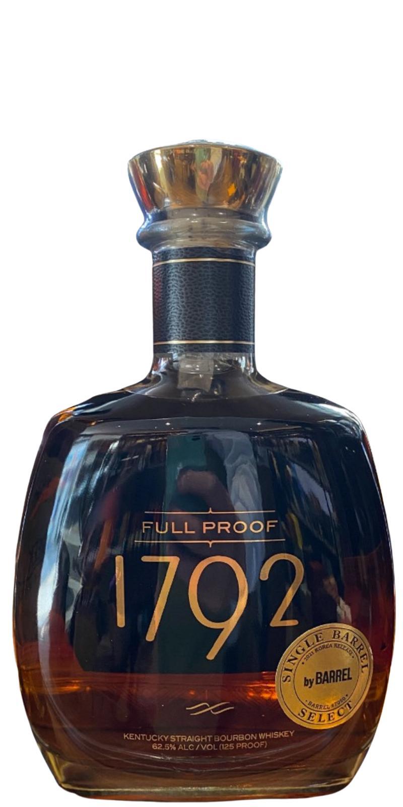 1792 2014 Full Proof - Single Barrel Select