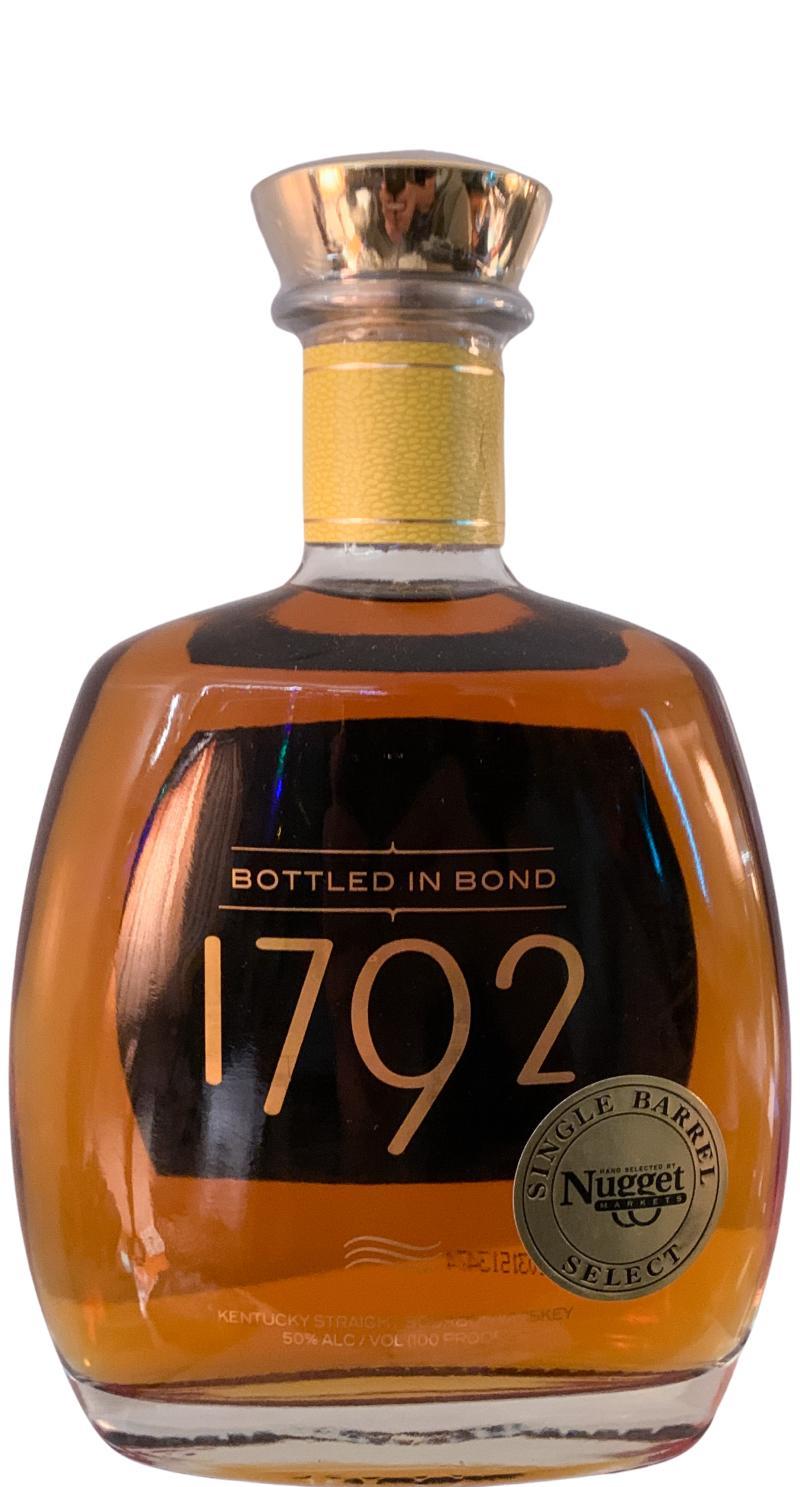 1792 Bottled in Bond Single barrel select