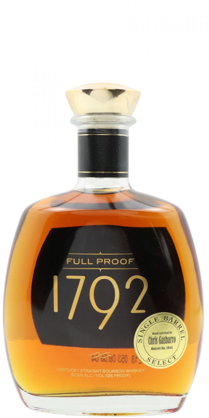 1792 Full Proof Single Barrel Select