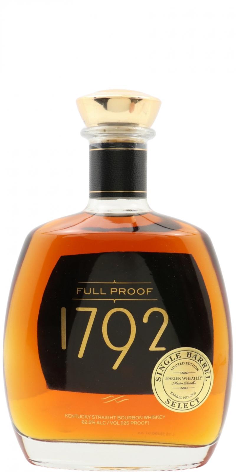 1792 Full Proof Single Barrel Select
