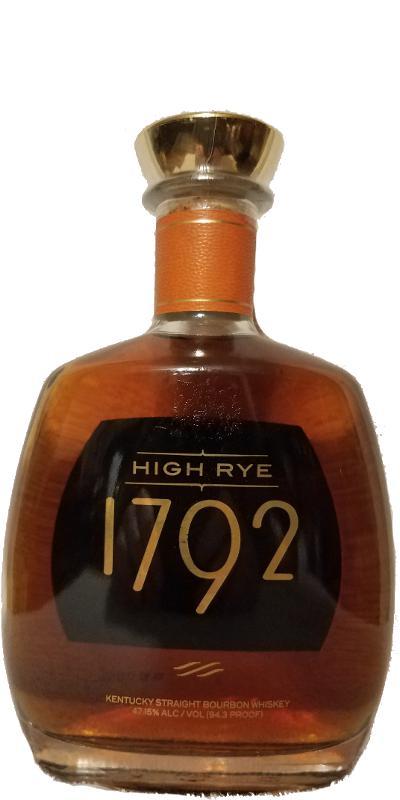 1792 High Rye Kentucky Straight Bourbon Whiskey