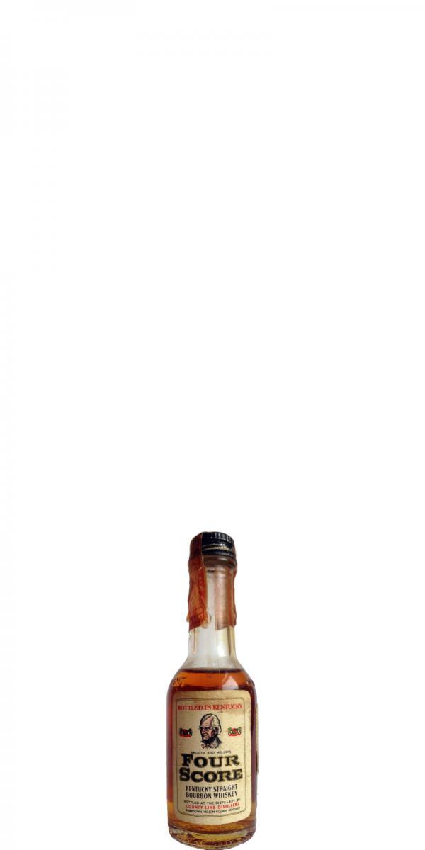 Barton Four Score Straight Bourbon Whiskey