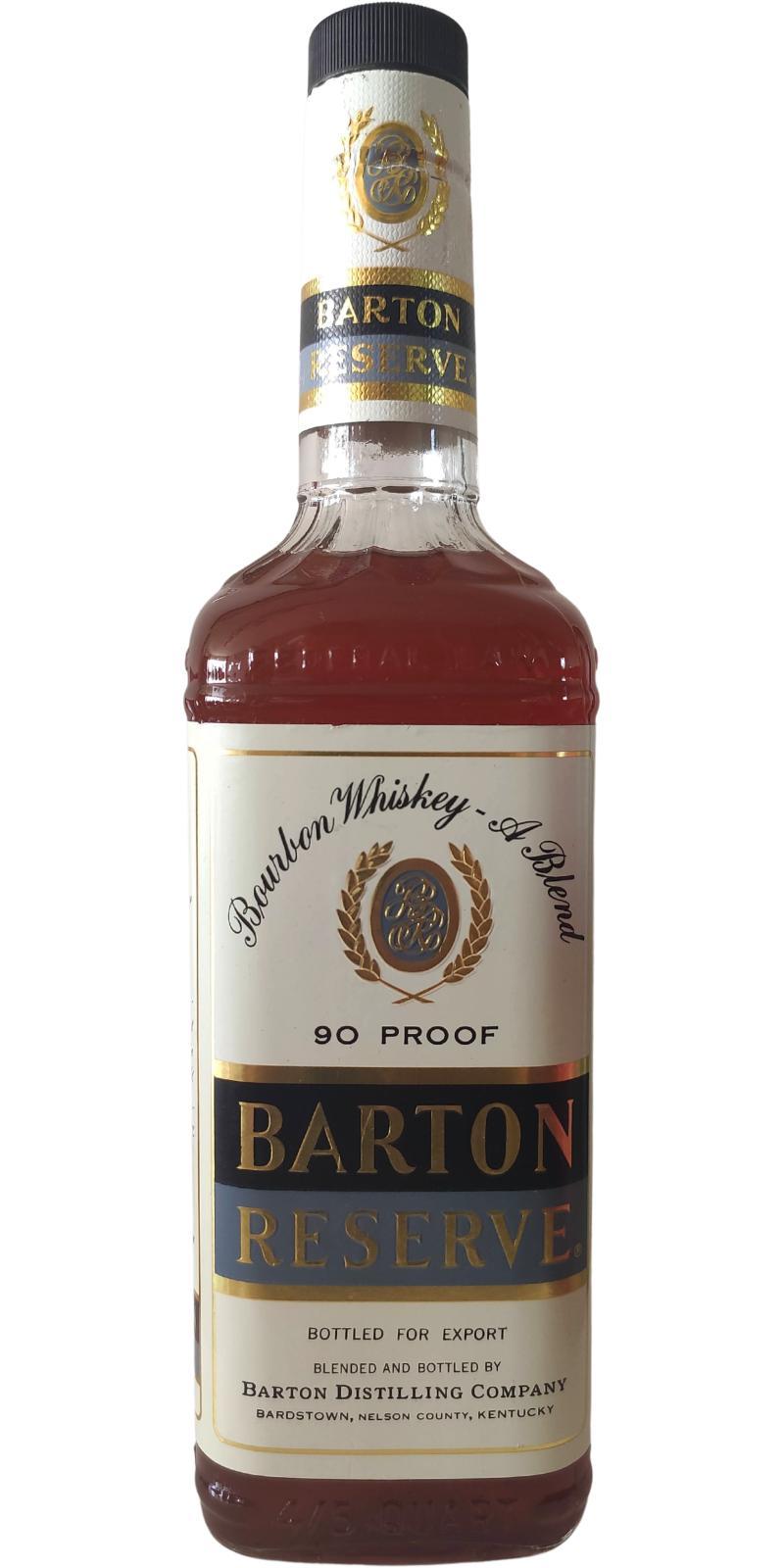 Barton Reserve Kentucky Whiskey - A Blend