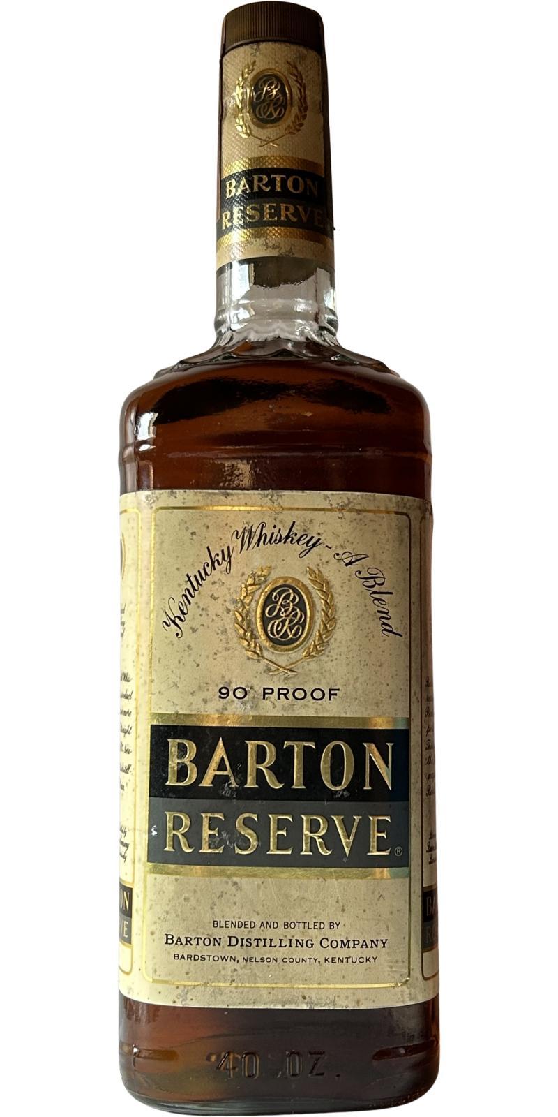 Barton Reserve Kentucky Whiskey - A Blend
