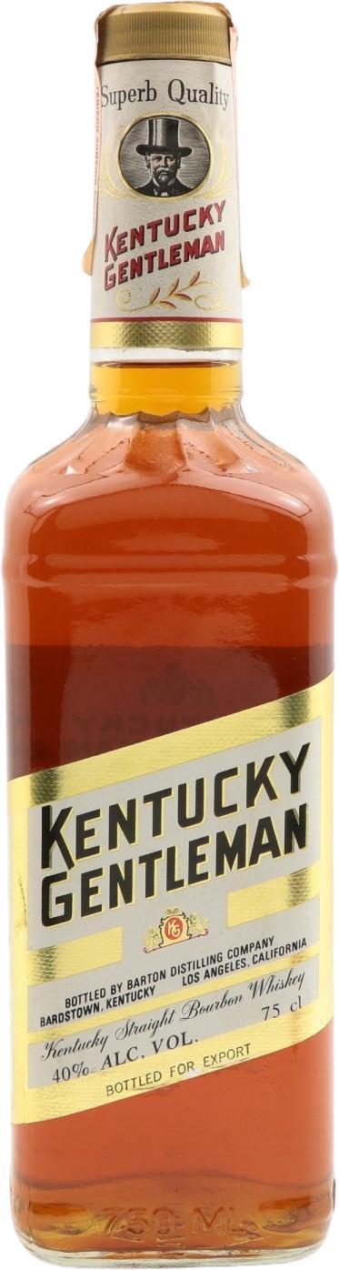 Kentucky Gentleman 04-year-old Kentucky Straight Bourbon Whiskey - Bottled for Export
