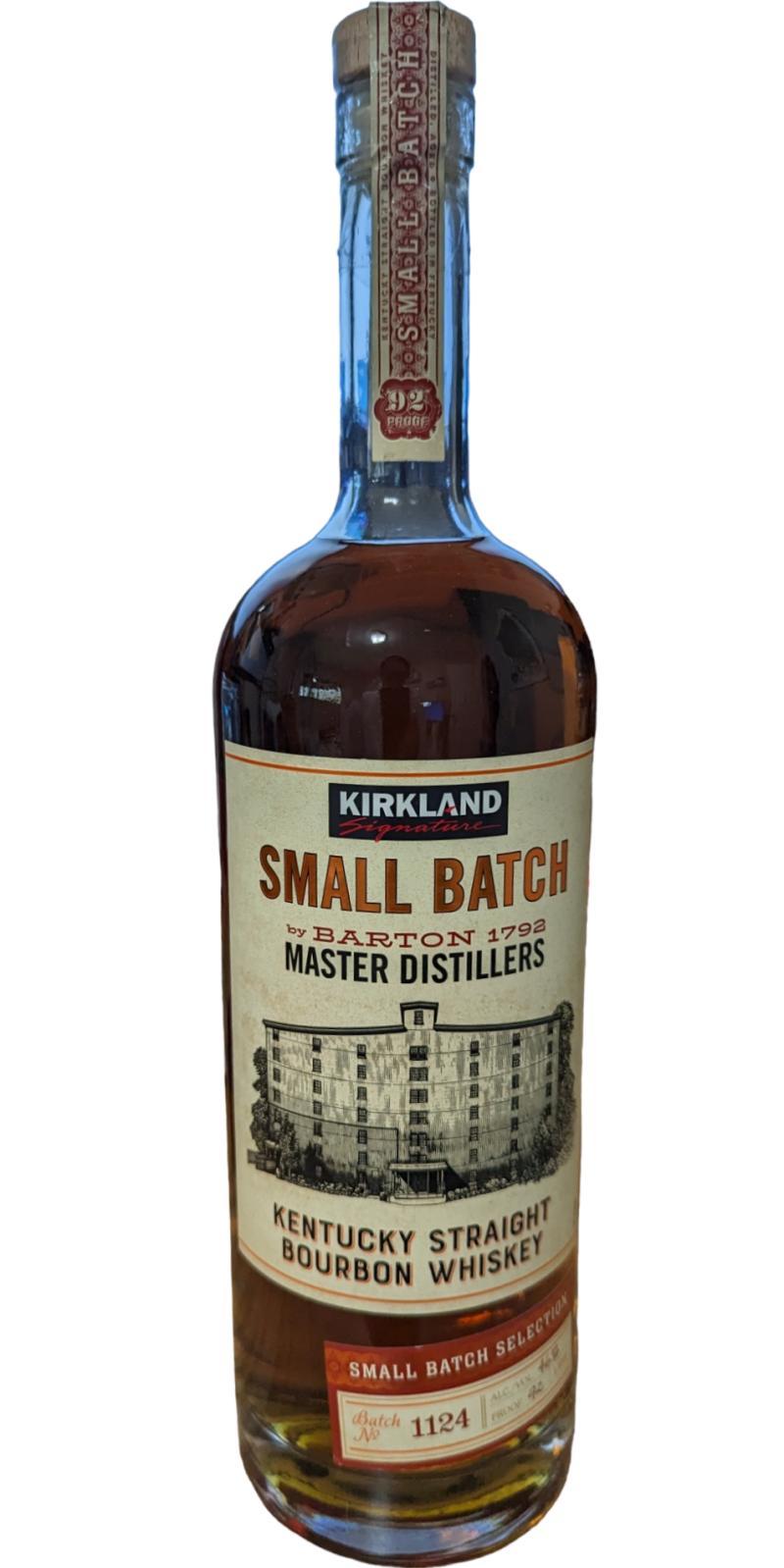 Kirkland Signature Small Batch Selection Kentucky Straight Bourbon Whiskey