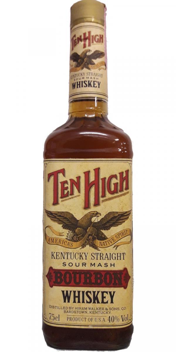 Ten High Kentucky Straight Bourbon Whiskey Sour Mash