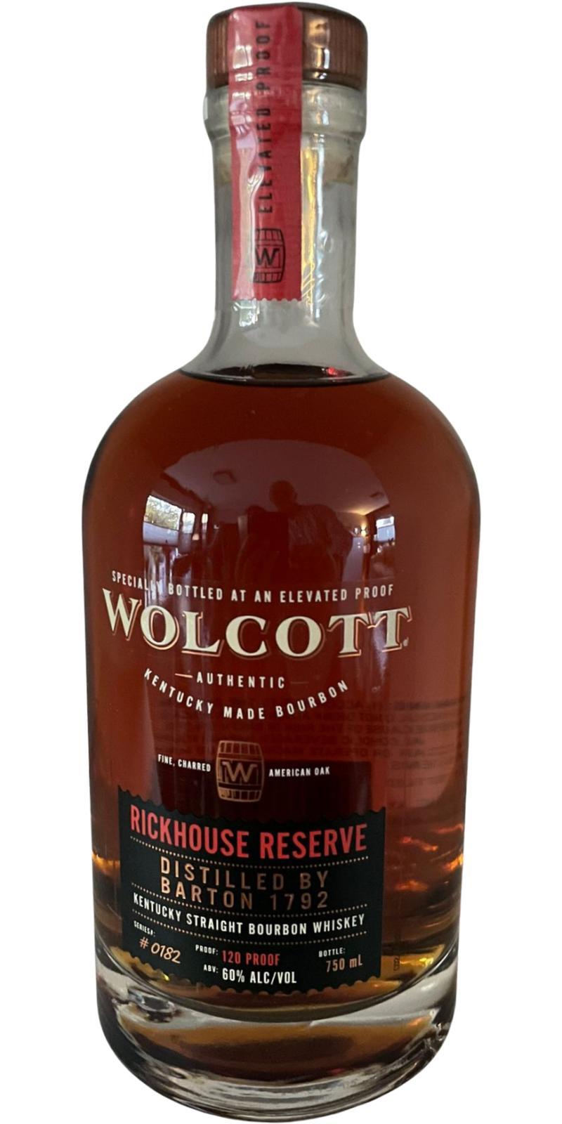 Wolcott Rickhouse Reserve