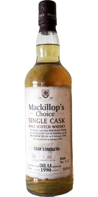 Caol Ila 1990 McC Single Cask - Cask Strength