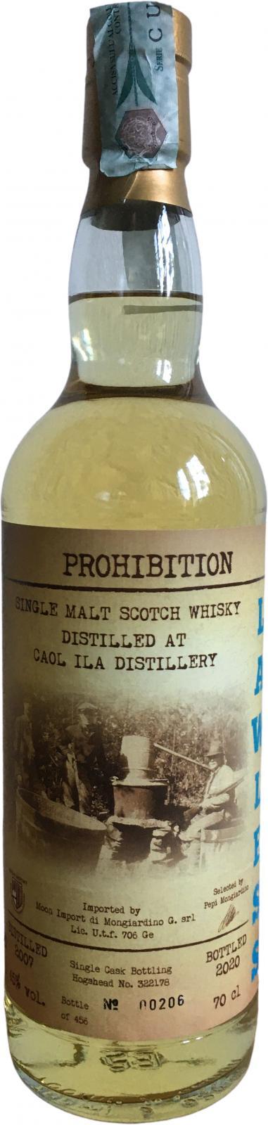 Caol Ila 2007 MI Lawless