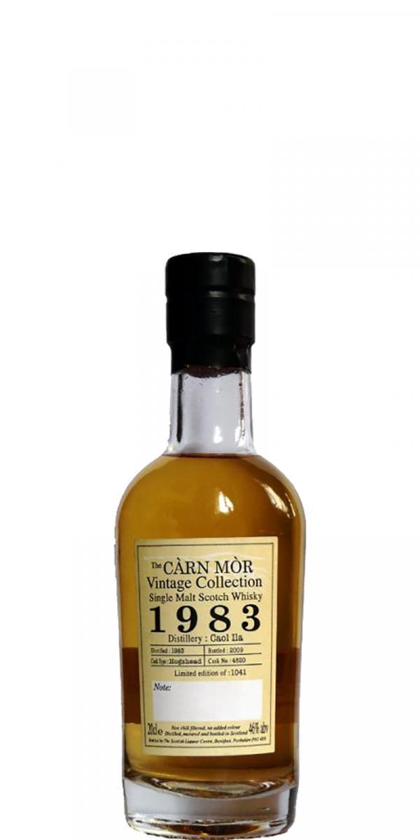 Caol Ila 1983 MMcK Càrn Mòr Strictly Single Cask