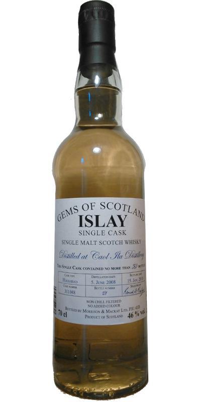 Caol Ila 2008 MMcK Gems of Scotland