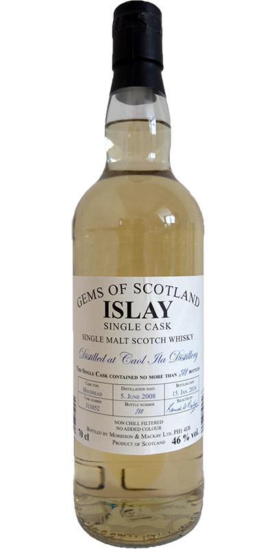 Caol Ila 2008 MMcK Gems of Scotland
