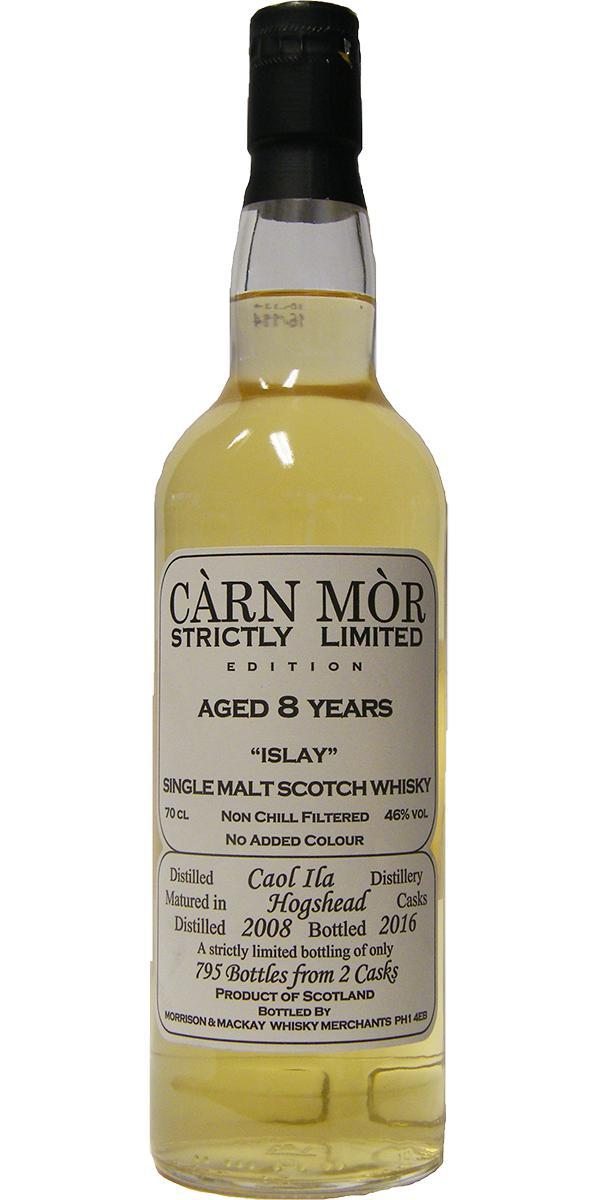 Caol Ila 2008 MMcK Càrn Mòr - Strictly Limited Edition