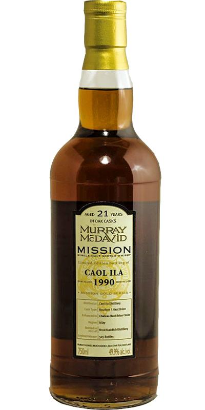 Caol Ila 1990 MM Mission Gold