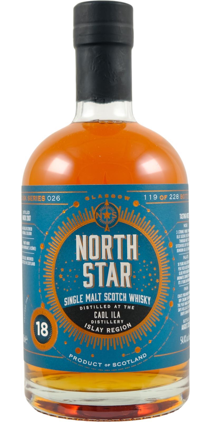 Caol Ila 2007 NSS Cask Series 026