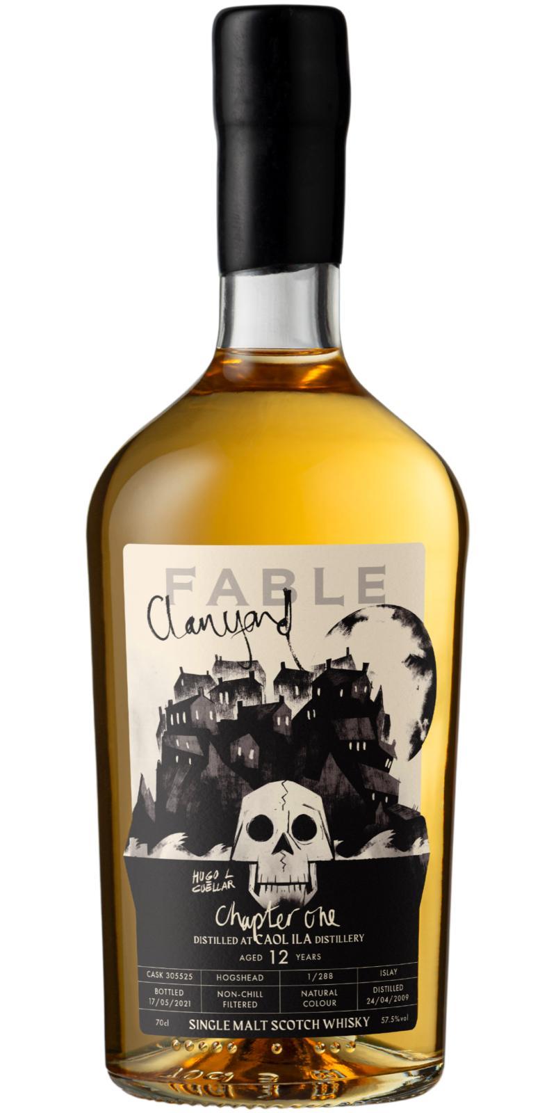 Caol Ila 2008 PSL Fable Whisky - 2nd Release - Chapter One