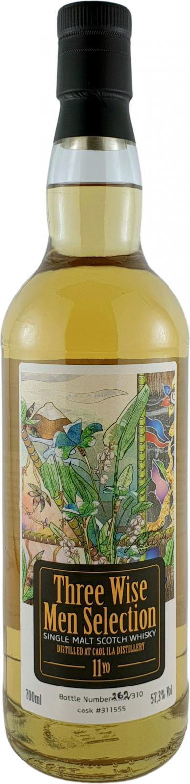 Caol Ila 11-year-old PrLi Three Wise Man Selection