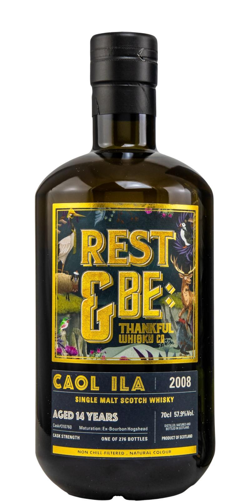 Caol Ila 2008 RBTW