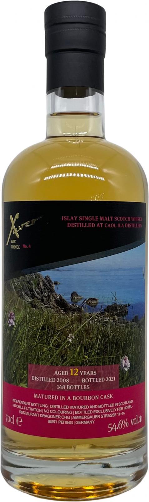 Caol Ila 2008 Sb Xaver Bar Choice No. 4